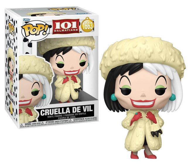 101 DALMATIANS - POP Disney N¬∞ 1663 - Cruella De Vil with Chase