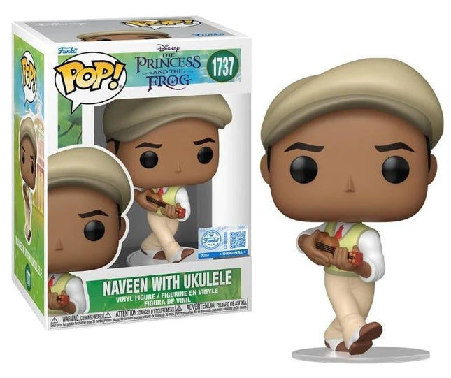 PRINCESS ET THE FROG - POP Disney N¬∞ 1737 - Naveen with Ukulele