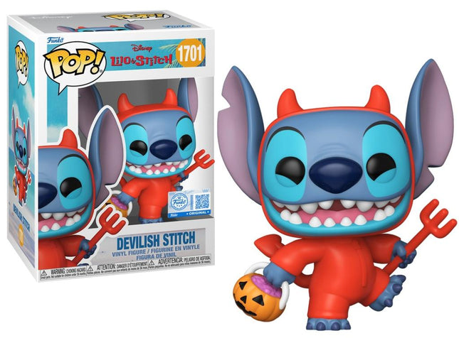 LILO & STITCH - POP Disney N¬∞ 1701 - Stitch as Devil with Chase