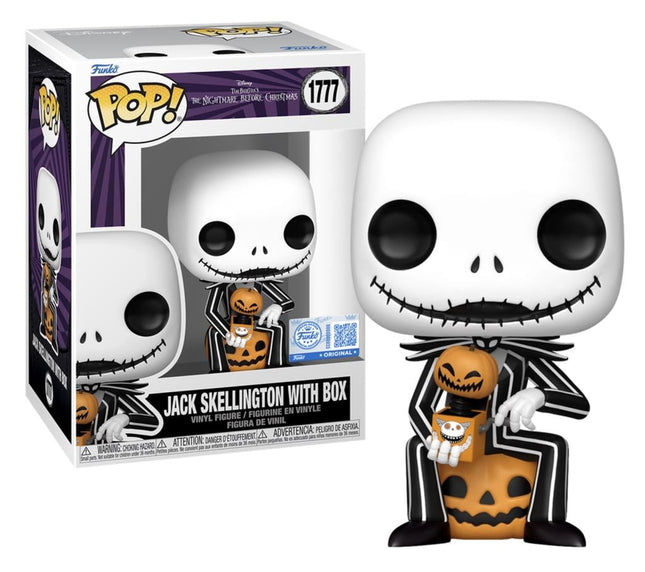 NIGHTMARE BEFORE CHRISTMAS - POP Disney N¬∞ 1777 - Jack with box