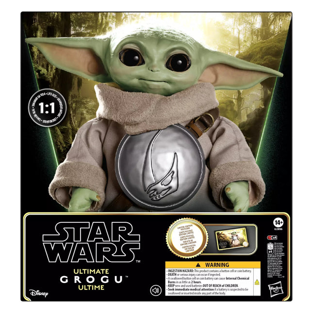 Figure: Grogu - Star Wars Animatronic - Life-Size - Special Edition 37 cm