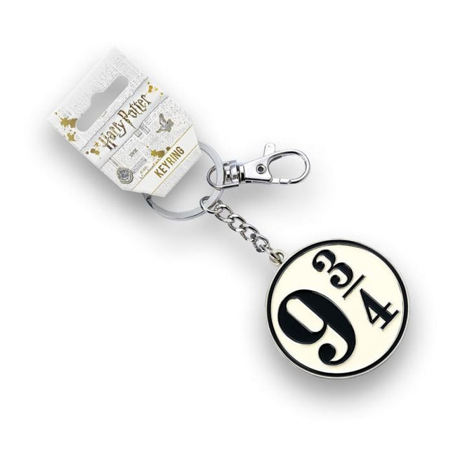 Sleutelhanger: Harry Potter - Platform 9 3/4. Metaal