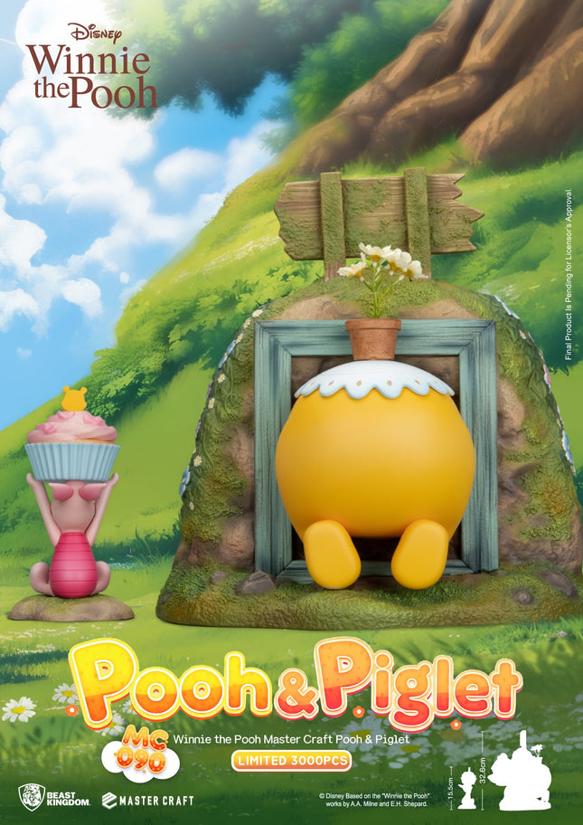 Mastercraft Statue: Pooh & Piglet