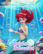 Master Craft Statue: Ariel & Sebastian 42 cm