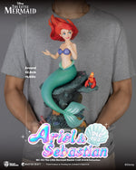 Master Craft Statue: Ariel & Sebastian 42 cm