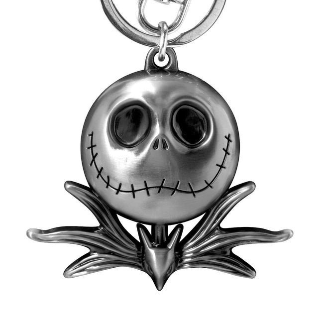Keychain: Jack Skellington - Metal Head