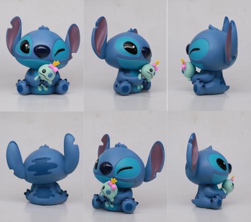 Spaarpot: Stitch & Scrump - Lilo en Stitch 18 cm