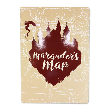 Notitieblok A5: Marauder's Map - Harry Potter