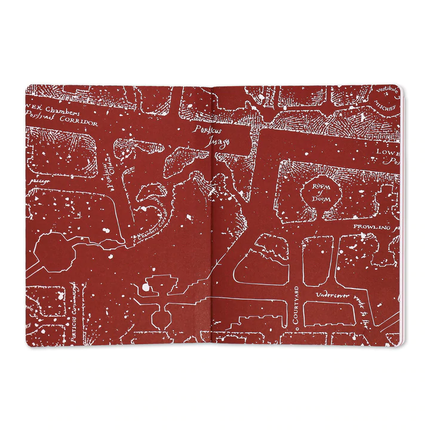 Notitieblok A5: Marauder's Map - Harry Potter
