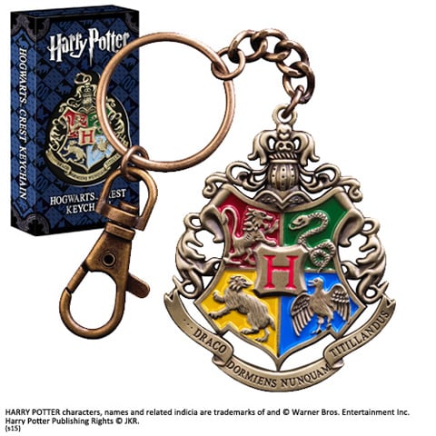Keychain: Harry Potter: Hogwarts Crest Keychain