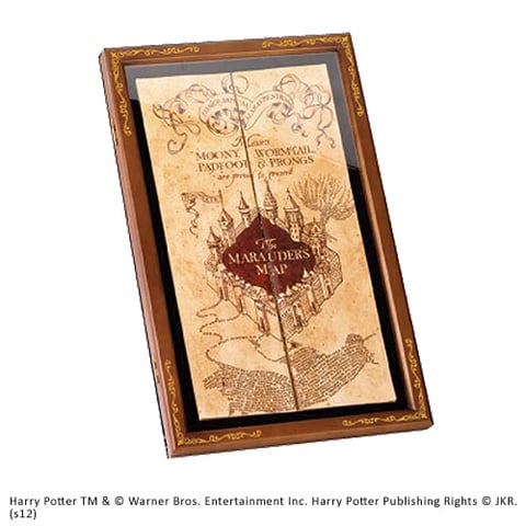 Replica: Display Case - Marauders Map