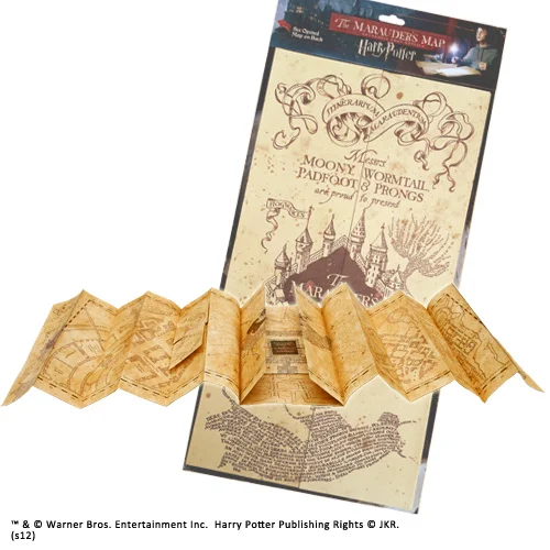 Replika: Karte des Rumtreibers - Harry Potter