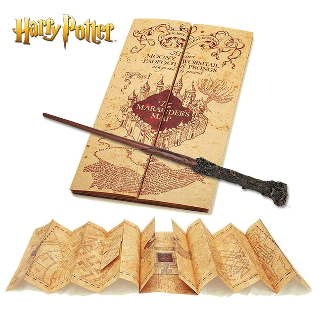 Replica: Marauder’s Map & Harry Potter Wand