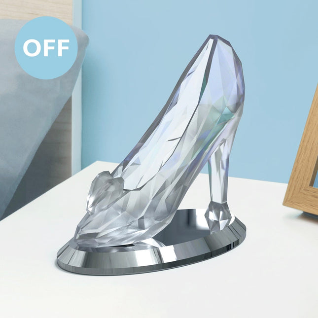 Lampe: gläserner Pantoffel Aschenputtel