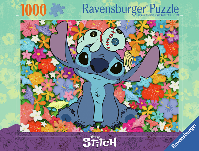 Ravensburger Puzzle 1000 Teile: Stitch & Scrump