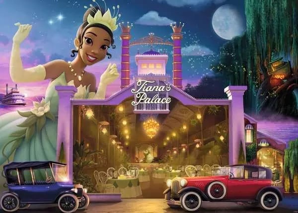Ravensburger Puzzle 1000 Teile: Tiana – Disney Castles