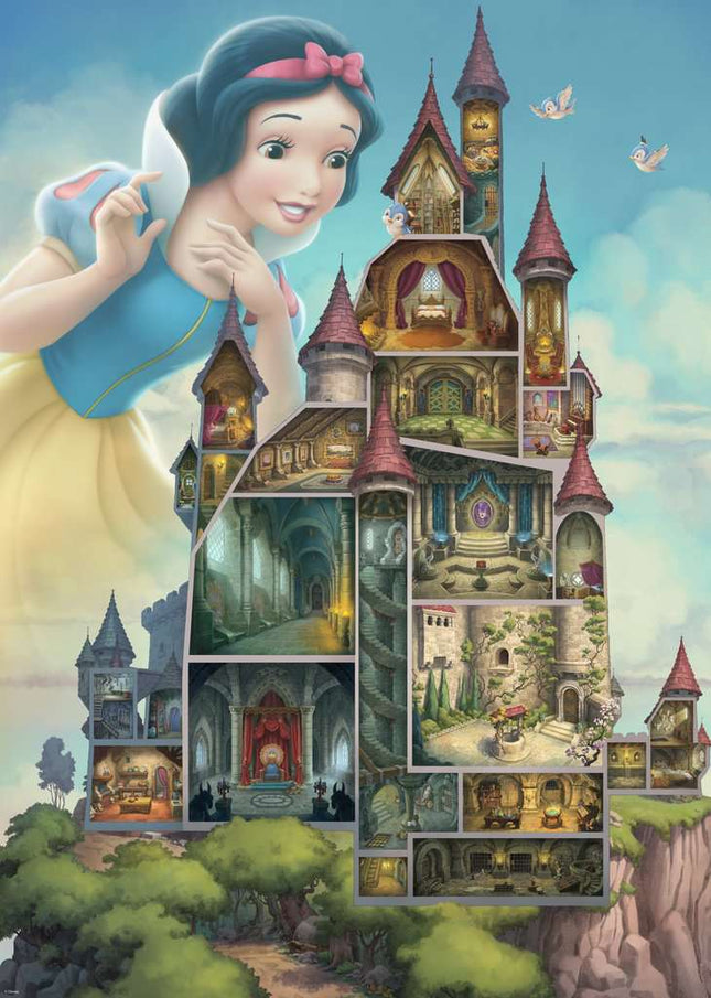 Ravensburger Puzzle 1000 Teile: Schneewittchen - Disney Castles