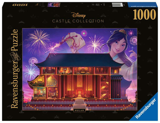 Ravensburger Puzzle 1000 Teile: Mulan - Disney Castles