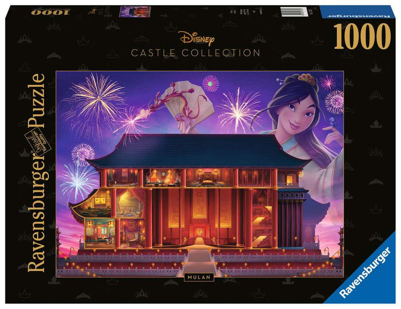 Ravensburger Puzzel 1000 stukjes: Mulan - Disney Castles