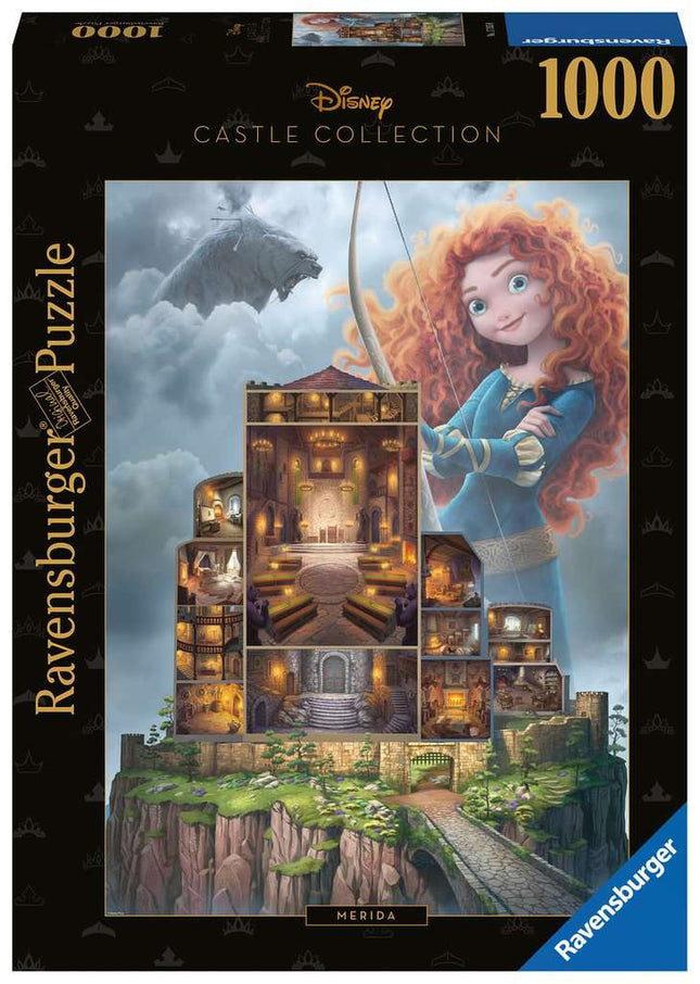 Ravensburger Puzzle 1000 Teile: Merida – Disney Schlösser