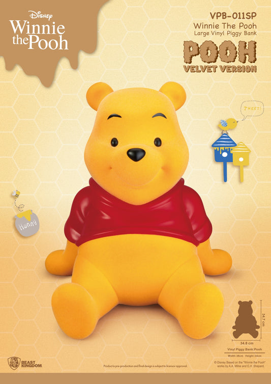 Spaarpot: Winnnie the Pooh - Velvet Version