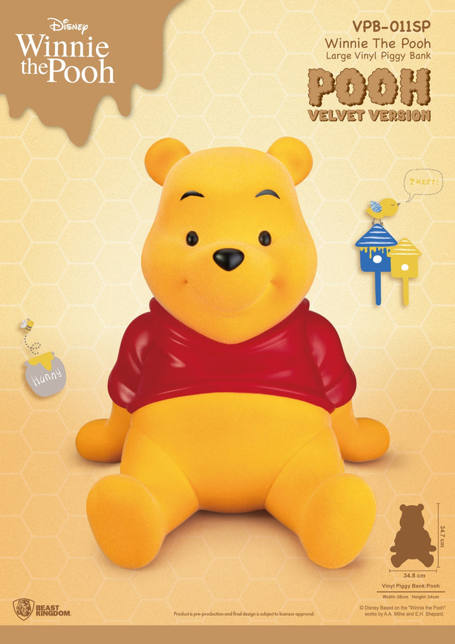 Sparschwein: Winnie Puuh – Samtausführung