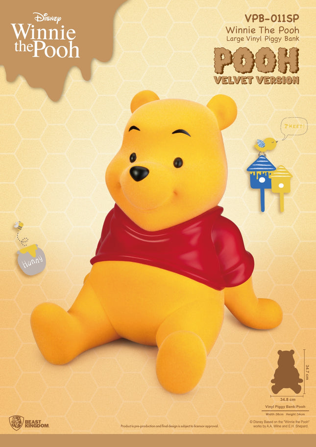 Sparschwein: Winnie Puuh – Samtausführung