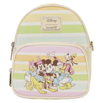 Rucksack: Micky Maus und seine Freunde - Regenbogenstreifen