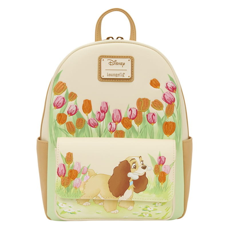 Mini backpack: Lady and the Tramp - Pastel Tulip