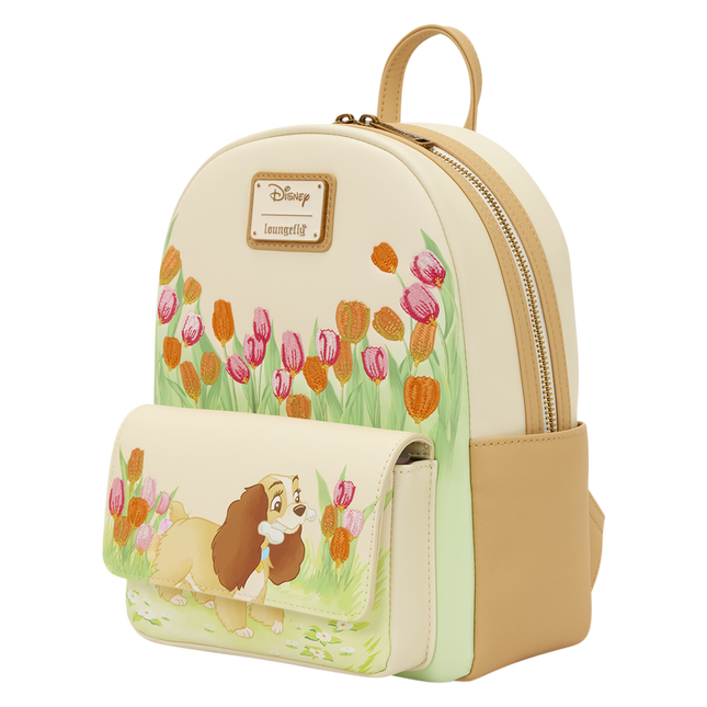 Mini backpack: Lady and the Tramp - Pastel Tulip