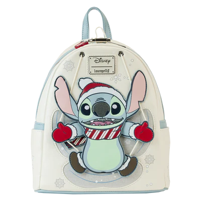 Mini Backpack: Stitch Holiday Angel