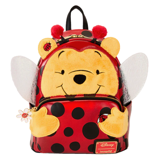 Mini Backpack: Winnie De Poeh Ladybug