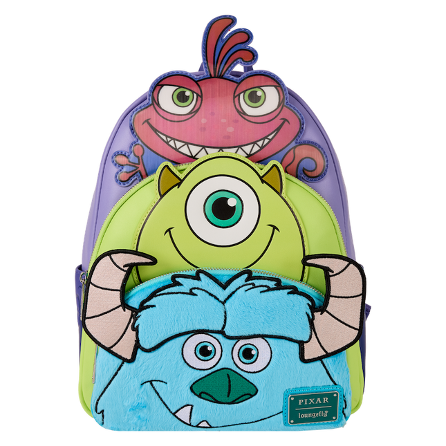 Backpack: Monsters Inc Met Drie Zakken