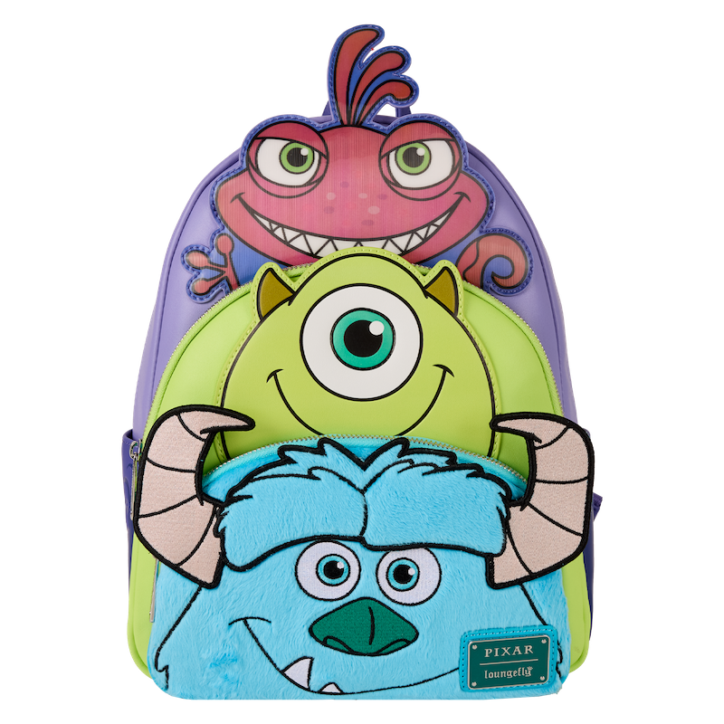 Backpack: Monsters Inc With Three Pockets