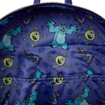 Backpack: Monsters Inc With Three Pockets