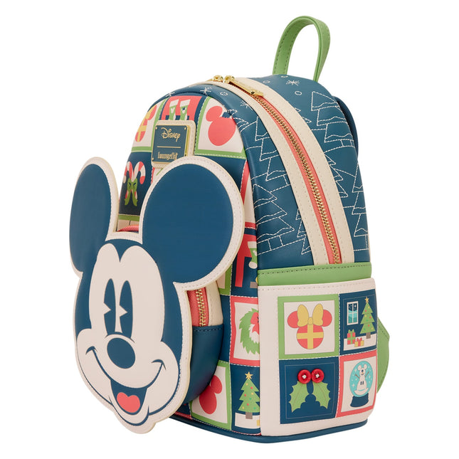 Mini Backpack: Mickey En Minnie Holiday