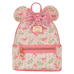 Backpack: Disney by Loungefly Minnie Mouse Floral Mini Backpack Bags Minnie Mouse