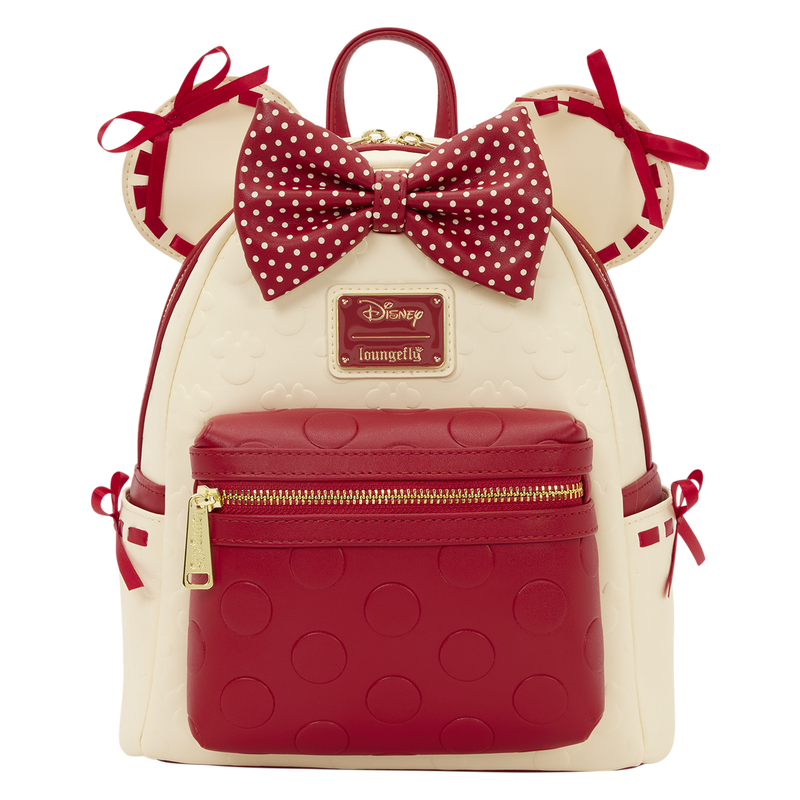 Mini Backpack: Minnie Mouse Rock the Dots - Disney by Loungefly