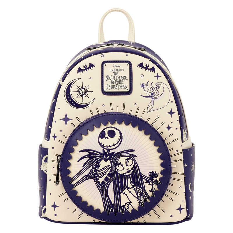 Mini Backpack: Jack Skellington & Sally "Night Sky" - The Nightmare Before Christmas