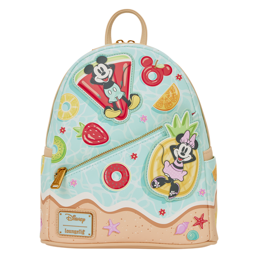 Mini-Rucksack: Beach Fun - Mickey und Minnie