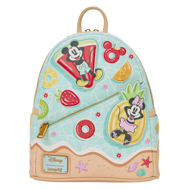 Mini-Rucksack: Beach Fun - Mickey und Minnie
