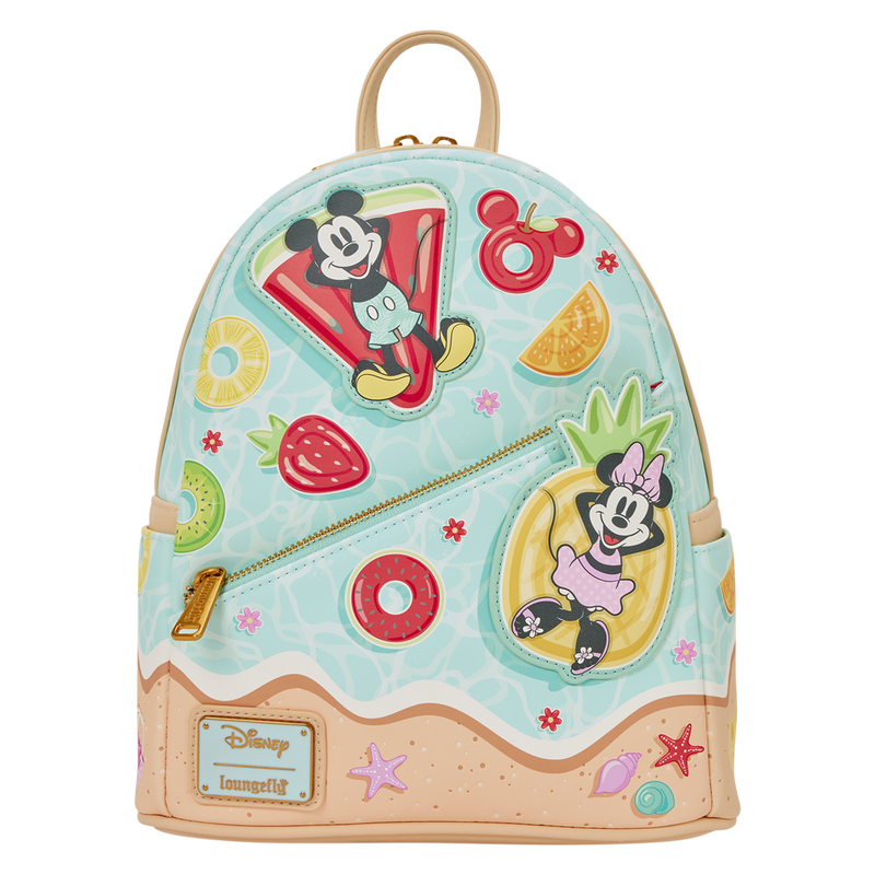 Mini-Rucksack: Beach Fun - Mickey und Minnie