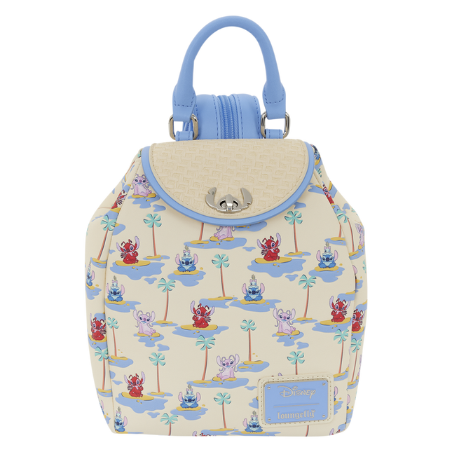 Mini-Rucksack: Stitch, Angel & Leroy - Lilo & Stitch