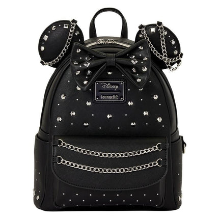 Mini Backpack: Studs & Chains - Minnie Mouse