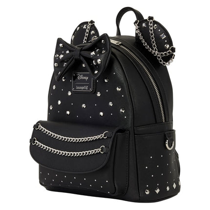 Mini Backpack: Studs & Chains - Minnie Mouse