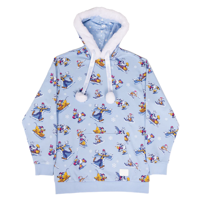 Hoodie: Winter Wonderland – Micky und Minnie