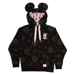 Hoodie: Floral Rock the Dots - Minnie