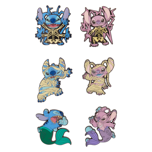 Pins: Stitch & Angel Halloween - Lilo en Stitch