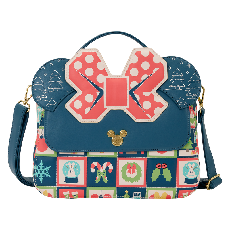 Crossbody Bag: Mickey & Minnie "Holiday"