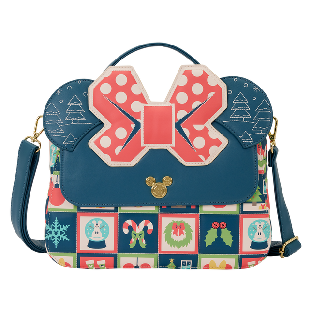 Crossbody Bag: Mickey & Minnie "Holiday"